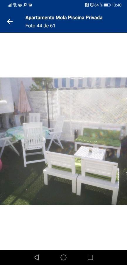 サン・ペドロ・デル・ピナタルPiso Entero En Semi Sotano Con Piscina Salina Privadaアパートメント エクステリア 写真